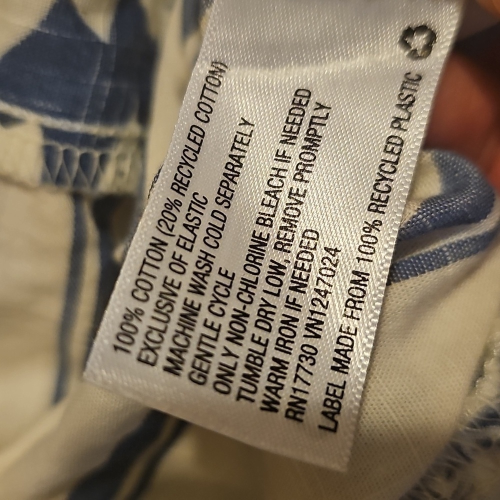 Universal Threads Blue And Cream Patchwork Maxi D… - image 7